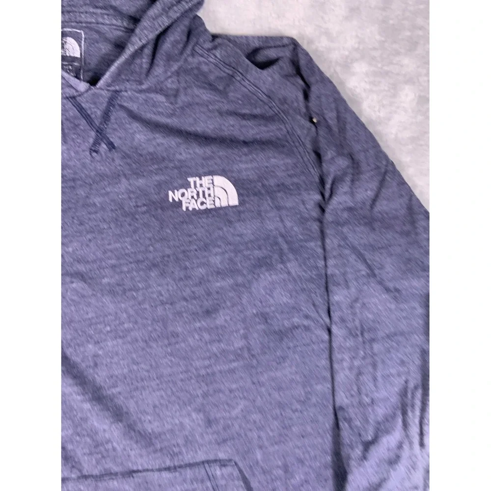 The North Face Hoodie Mens M Blue Long Sleeve Classic Fit